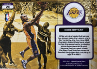2012 2013 Panini Threads High Flyers Insert Set with Lebron James and Kobe Bryant Plus