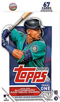 2023 Topps Baseball Series One Hanger Box of 67 Cards
