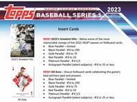 2023 Topps Baseball Series One Hanger Box of 67 Cards