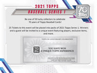 2021 Topps Baseball Series ONE Retail Box of 24 Packs