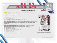 2021 Topps Baseball Series ONE Retail Box of 24 Packs