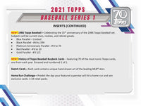 2021 Topps Baseball Series ONE Retail Box of 24 Packs