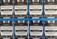 2022 Topps Baseball Series 1 Factory Sealed Blaster Box with an EXCLUSIVE Player Jersey Number Medallion Commemorative Relic