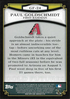 2012 Topps Gold Futures Complete 25 Card Insert Set with Mike Trout and Freddie Freeman Plus