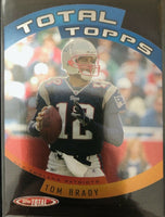 2005 Topps Total Topps Series Insert Set with Tom Brady, Peyton Manning and Brett Favre Plus