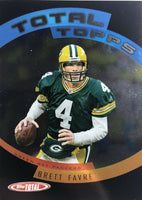 2005 Topps Total Topps Series Insert Set with Tom Brady, Peyton Manning and Brett Favre Plus