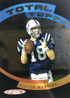 2005 Topps Total Topps Series Insert Set with Tom Brady, Peyton Manning and Brett Favre Plus