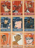 2013 Panini Triple Play Baseball Series Complete Mint 90 Card Set with Derek Jeter and Mike Trout Plus