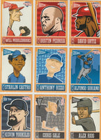 2013 Panini Triple Play Baseball Series Complete Mint 90 Card Set with Derek Jeter and Mike Trout Plus