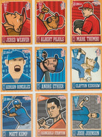 2013 Panini Triple Play Baseball Series Complete Mint 90 Card Set with Derek Jeter and Mike Trout Plus