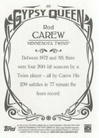 Minnesota Twins 2015 Topps GYPSY QUEEN Series Basic 6 Card Team Set with Rod Carew and Joe Mauer Plus