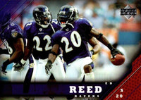 2005 Upper Deck Football Series Complete Mint Basic 200 Card Set Loaded with Stars and Hall of Famers