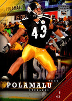 2005 Upper Deck Football Complete Mint 250 Card Set with 50 Base Star Rookies