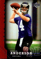 2005 Upper Deck Football Complete Mint 250 Card Set with 50 Base Star Rookies