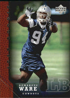 2005 Upper Deck Football Complete Mint 250 Card Set with 50 Base Star Rookies