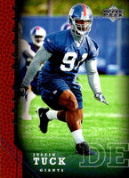 2005 Upper Deck Football Complete Mint 250 Card Set with 50 Base Star Rookies