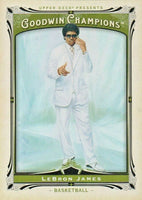 2013 Upper Deck Goodwin Champions Series Complete Mint Basic Set--LOADED with Stars from All Sports! Jordan, Woods, Gretzky, Namath, Orr, Danika, Lebron