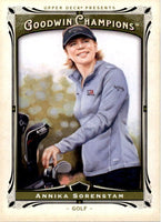 2013 Upper Deck Goodwin Champions Series Complete Mint Basic Set--LOADED with Stars from All Sports! Jordan, Woods, Gretzky, Namath, Orr, Danika, Lebron