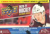 2020 2021 Upper Deck Hockey EXTENDED Series Blaster Box of Packs with Possible Young Guns