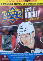2020 2021 Upper Deck Hockey EXTENDED Series Blaster Box of Packs with Possible Young Guns