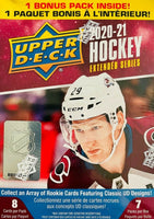 2020 2021 Upper Deck Hockey EXTENDED Series Blaster Box of Packs with Possible Young Guns