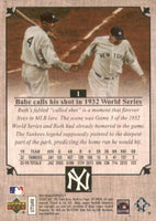 2007 Upper Deck UD Masterpieces Complete Mint Set with Rookies and HOFers including 3 Babe Ruths!!