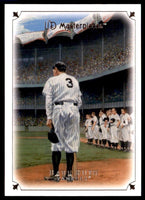 2007 Upper Deck UD Masterpieces Complete Mint Set with Rookies and HOFers including 3 Babe Ruths!!