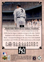 2007 Upper Deck UD Masterpieces Complete Mint Set with Rookies and HOFers including 3 Babe Ruths!!