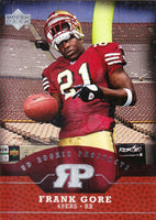 2005 Upper Deck Football Rookie Prospects Complete Insert Set