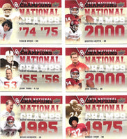 2011 Upper Deck Oklahoma Sooners Complete Mint Set PLUS Inserts with Adrian Peterson, Sam Bradford, Bosworth+