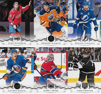 2018 2019 Upper Deck Hockey Complete Mint Basic Series 1 and 2 400 Card Set