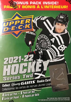 2021 2022 Upper Deck Hockey Series Two Blaster Box