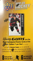 2021 2022 Upper Deck Hockey EXTENDED Series Blaster Box of Packs with Possible Akira Schmid Young Guns PLUS