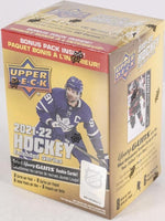 2021 2022 Upper Deck Hockey EXTENDED Series Blaster Box of Packs with Possible Akira Schmid Young Guns PLUS