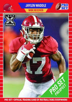 Jaylen Waddle 2021 Pro Set Leaf XRC Short Printed Mint Rookie Card #PS4