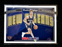 Dyson Daniels 2022 2023 Panini Hoops Rookie Greetings Series Mint Rookie Card #8