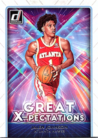 Jalen Johnson 2021 2022 Panini Donruss Great X-Pectations Series Mint Rookie Card #18