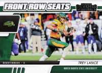 Trey Lance 2021 Panini Contenders Draft Picks Front Row Seats Series Mint ROOKIE Card #7