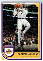Carmelo Anthony 2022 2023 Panini Hoops Series Mint Winter Version Card #174
