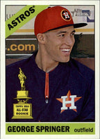 Houston Astros 2015 Topps HERITAGE 8 Card Team Set with George Springer All Star Rookie