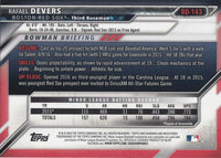 2016 Bowman Draft Baseball 200 Card Set Featuring Rafael Devers, Pete Alonso and Bo Bichette PLUS