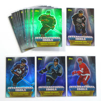 2003 2004 Topps International Idols Hockey Complete Insert Set with Jagr, Federov, Selanne+