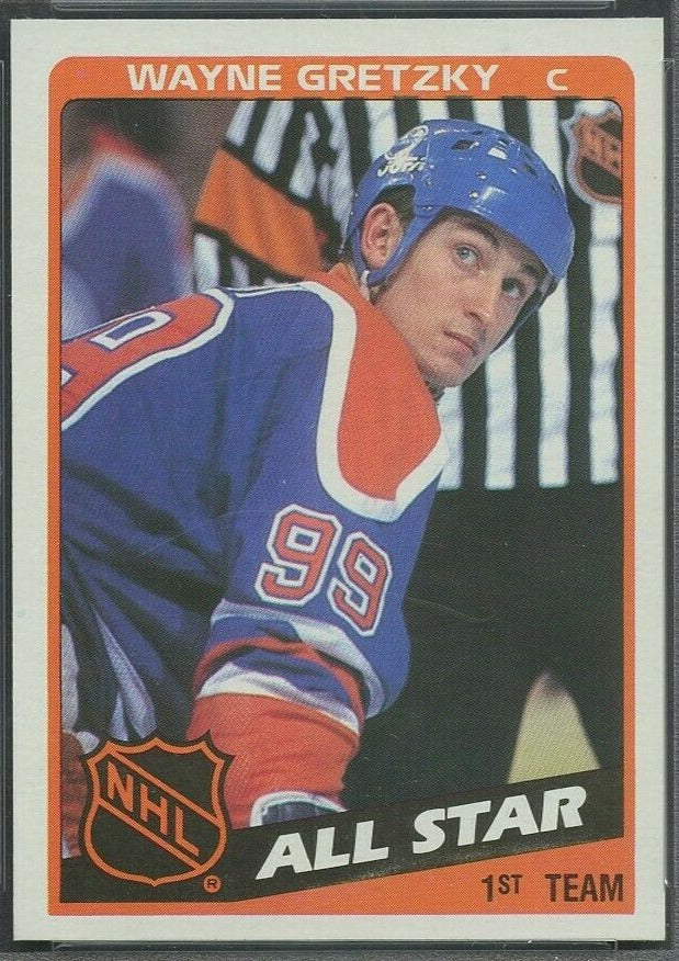 Wayne Gretzky 1984 1985 Topps Card #154