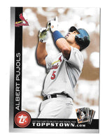2010 Topps Town "Ticket to Topps Town" GOLD Insert Set with Ichiro Suzuki, Tim Lincecum, Albert Pujols plus