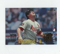 Frank Thomas 1995 Fleer All Stars Series Mint Card #2 with Gregg Jefferies
