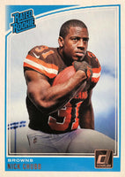 Nick Chubb 2018 Donruss RATED ROOKIE Mint Card #308