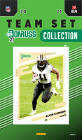 New Orleans Saints 2021 Donruss Factory Sealed Team Set with a Rated Rookie card of Ian Book