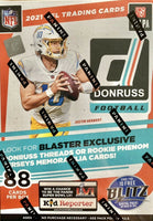 2021 DONRUSS Football Blaster Box with Possible EXCLUSIVE Memorabilia Card