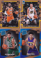 2017 2018 Donruss Basketball Series Complete Mint 200 Card Set Loaded with Stars and Featuring Rookie Cards of Jason Tatum and Donovan Mitchell Plus
