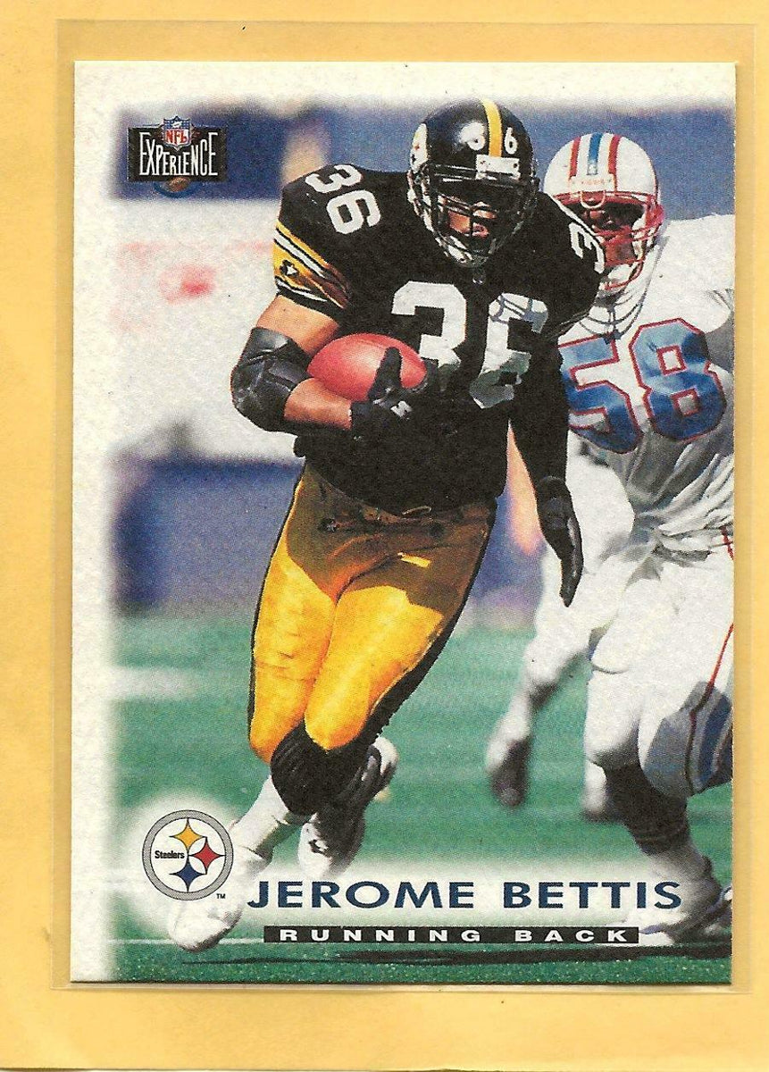 : 1996 NFL Lasers 43 Jerome Bettis NM/M (Near Mint/Mint) :  Collectibles & Fine Art